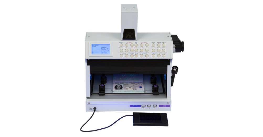 Video spectral comparator Regula 4305DMH